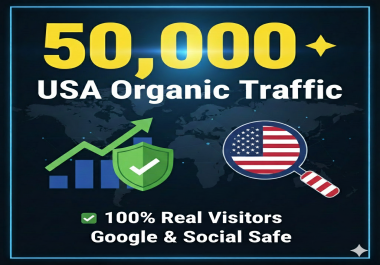 50,000 Rank Your Website Traffic Google & Web Sources Safe & Tracable