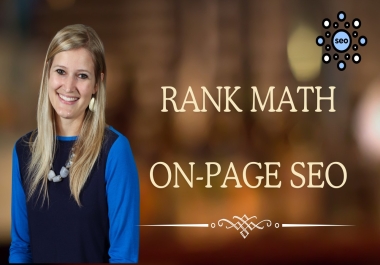 I will do optimize complete Word press ON-Page SEO on Rank math