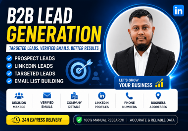 250 B2B Lead Generation for Local Business and Small Buisness