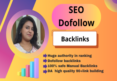 I will do Dofollow seo backlinks for google standing.