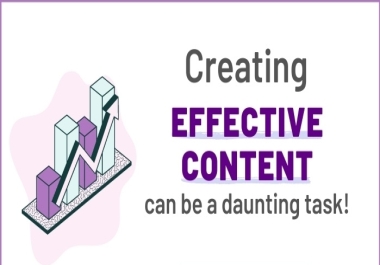 You can get 1050+ seo-optimized words article within 24 hours which I'll write just for you