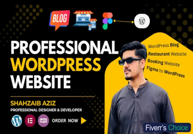 I will redesign wordpress website and business needs Seocheckout top rated seller