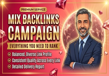 Premium Dofollow Mix Backlinks Campaign Everything You Need to Rank