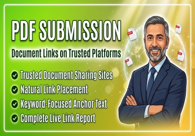 200 Dofollow PDF Submission Backlinks to Improve Your Link Profile & Ranking