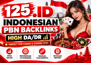 Indonesian 125. ID PBN Backlinks for SEO High DA DR Authority Links