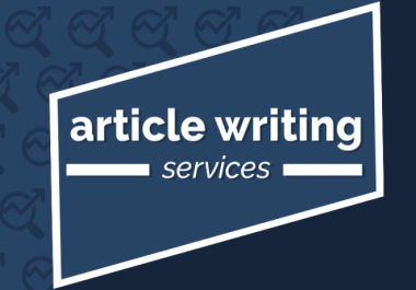 I will write unique articles for your website