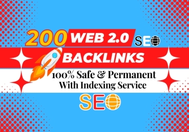 Permanent 500 High DA PA web2.0 dofollow Contextual Backlinks,  Unique Domain with indexing