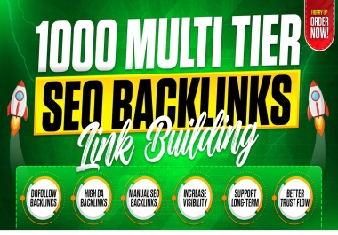 Buy 2 Get 2 Free 1000 White Hat Multi 3rd Tier Backlinks Campaign for Sustainable SEO Performance