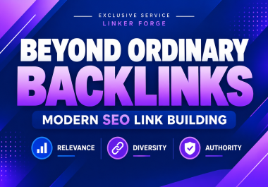I Will Build Modern SEO Backlinks With Advanced Link Building Strategies