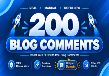 CREATE UNIQUE DOMAIN HIGH DA DR BLOG COMMENTS BACKLINKS FOR AUTHORITY