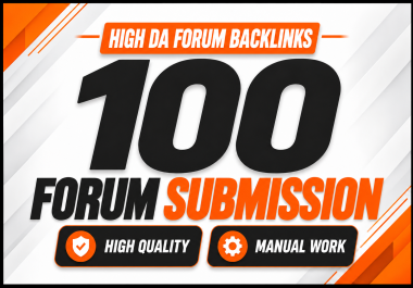 I Will Build DA 90-40 High Authority Forum Submission Backlinks For Skyrocket Your Ranking