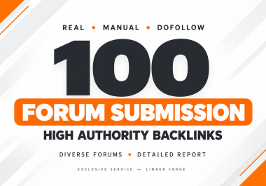 I Will Build DA 90-40 High Authority Forum Submission Backlinks For Skyrocket Your Ranking