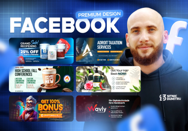 I will design premium quality a cover or banner and thumbnail