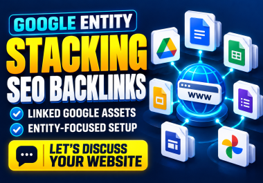 Do Entity Google Stacking SEO Backlinks for Website Ranking