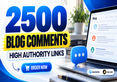 I Will Build 2500 High Authority Blog Comment Backlinks Manually for SEO