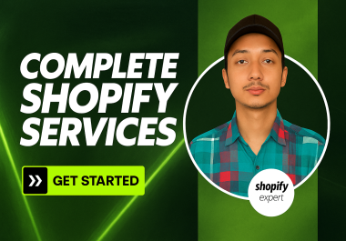 I Will Design and Redesign a Modern & Responsive Shopify Store
