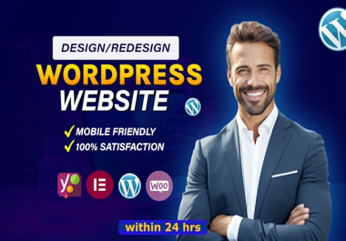 I Will Design and Develop a Responsive WordPress Business Website
