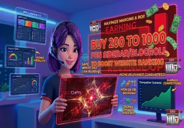 Build 200 High DA 50+ PBN Sidebar Blogroll Backlinks to Boost Website Ranking