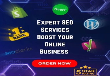 Rank No 1 SEO Service for your Ecommerce Sites