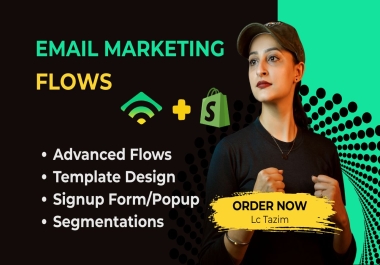 I will setup Advanced Klaviyo Email Marketing Flows for e-Commerce