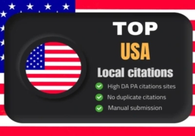 I will build 200 local citations Directories