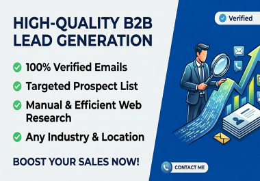 I will deliver 100k Leads to Grow Business