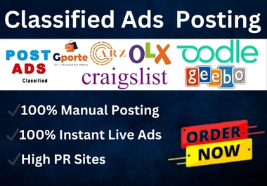 Improve Your Business with Expert Classified Ads Posting - Drive Traffic & Sales