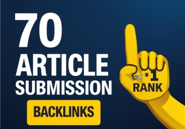 I will create 70 dofollow contextual backlinks for SEO ranking