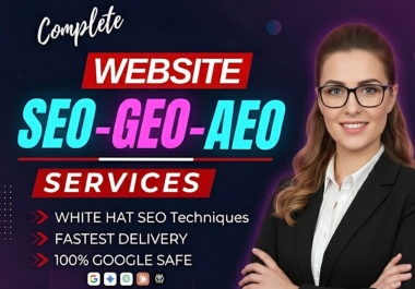 Rank AI Search With AEO,  AIO,  And GEO Method Do follow Backlinks