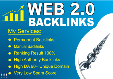 I will build manual 100 web 2.0 backlinks