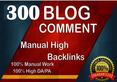 300 seo dofollow blogcomments backlinks