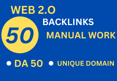 I Am Create 50 Web2.0 Backlinks