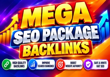I Will Build 300 Mega SEO Backlinks to Strengthen Your Website SEO and Online Visibility