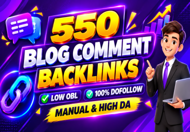 I Will Build High DA DR Dofollow Blog Comment Backlinks on Unique Domains