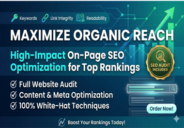 Maximize Organic Reach High Impact On Page SEO
