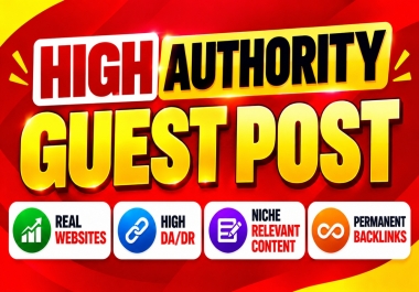 I Will Do 10 Premium Guest Posts on High Authority Websites for Powerful SEO Backlinks