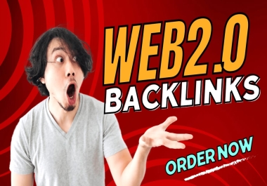 Get manually 200 plus web 2.0 backlinks top rank high DA white hat