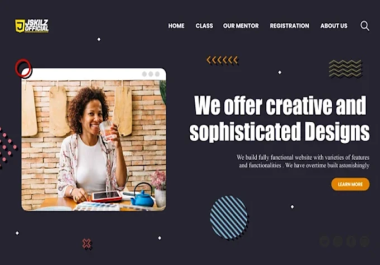 I will develop a wordpress with elementor and acf,  custom website development