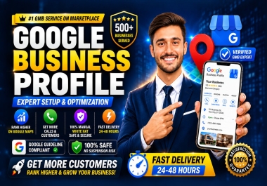 Expert GMB Setup & Optimization to Rank Higher on Google Maps