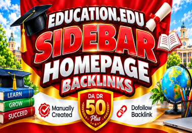 Powerful 100 Education. Edu PBN Homepage Sidebar Backlinks For Higher Ranking