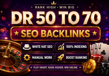 Build 50 Unique Permanent Backlinks DR 50+ Sites to Boost Your Rankings