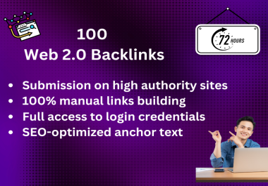 Skyrocket Your Website's Rankings with 100 Powerful Web 2.0 Backlinks