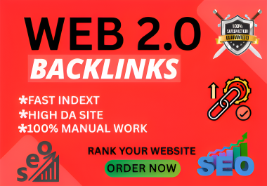 100 Web2.0 Backlinks Buy 3 Get 1 Free HQ Top Web 2.0 Backlinks Sites