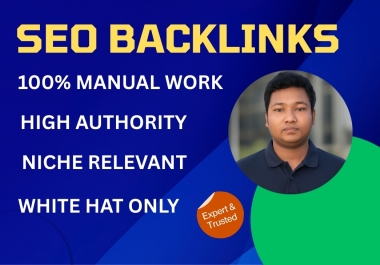 I Will Provide Manual SEO backlinks For Google Top Ranking