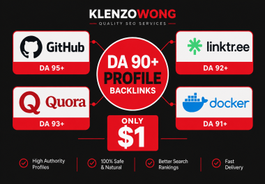 10 High DA 90+ Profile Backlinks For Authority Growth