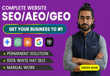 I will do monthly AI SEO GEO AEO backlinks for google top ranking