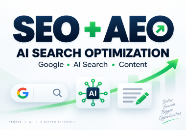I Will Optimize Your Website for SEO AEO and AI Search Visibility