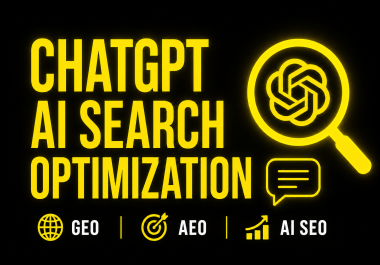 I will optimize your website for AI search and ChatGPT SEO