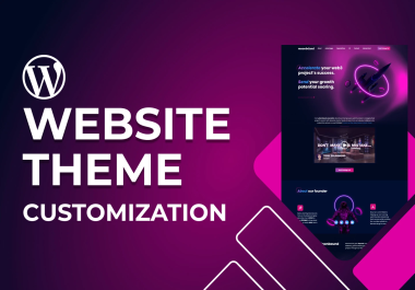 I will do wordpress theme,  plugin customization or website speed optimization