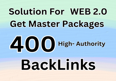 Get Master Package For WEB 2.0 SEO & Boost Your Website Ranking
